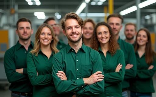 Team von Verpackung Kaffee AG in Produktionsumgebung